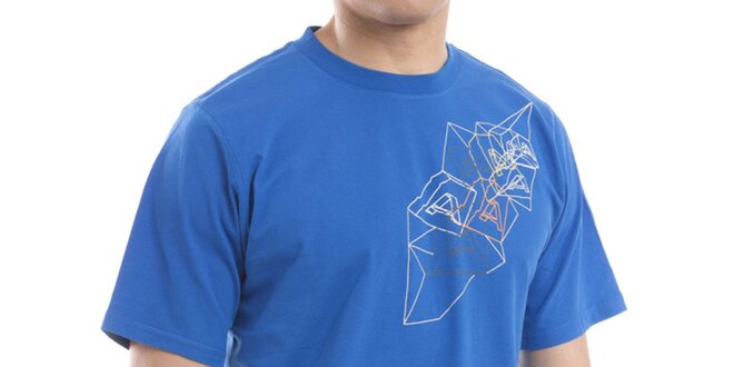 Pánské tričko v modré barvě Alpine Pro