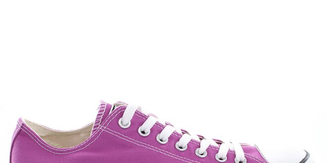 Nízké fialové tenisky Converse