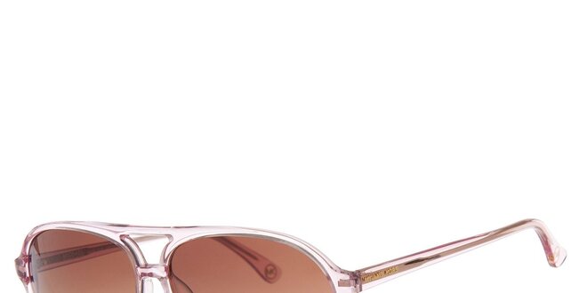 Dámské světle růžové sluneční brýle Michael Kors