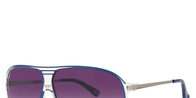 Pánské transparentní sluneční brýle Michael Kors s modrými detaily