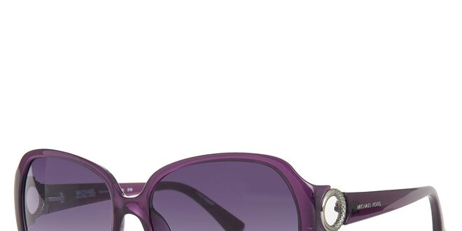 Dámské purpurové sluneční brýle Michael Kors