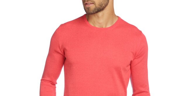 Pánský svetr v korálové barvě LIU•JO