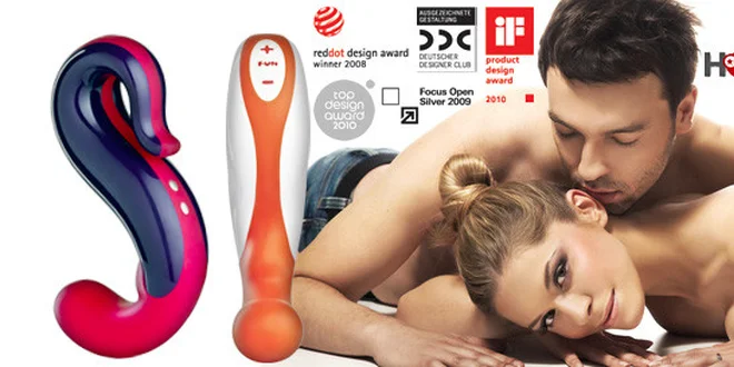 Designový vibrátor Delight ve tvaru mořského koně