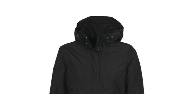 Dámský černý kabát s membránou Bergson
