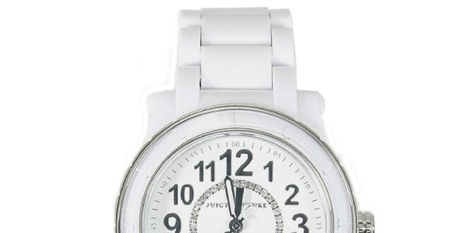 Dámské bílé analogové hodinky Juicy Couture