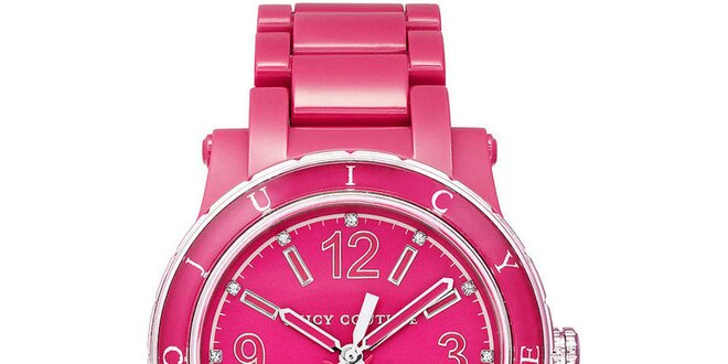 Dámské růžové hodinky Juicy Couture