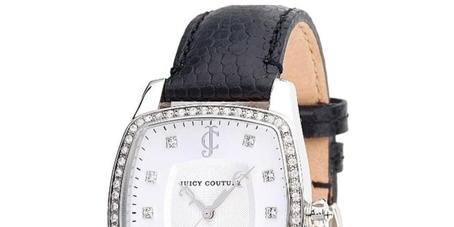 Dámské analogové hodinky s hranatým pouzdrem Juicy Couture