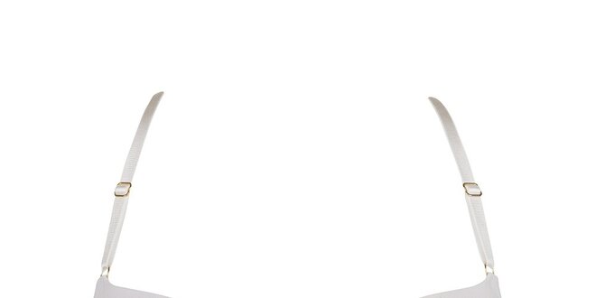 Dámská bílá podprsenka s překřížením na zádech Sapph