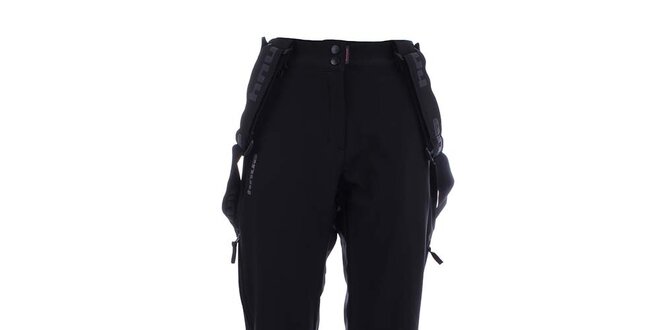 Dámské černé softshellové lyžařské kalhoty Envy