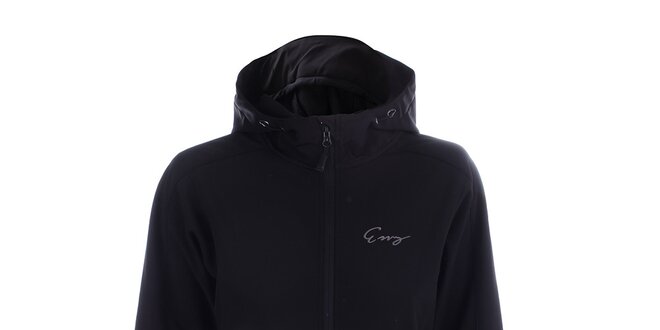 Dámská černá softshellová bunda s kapucí Envy