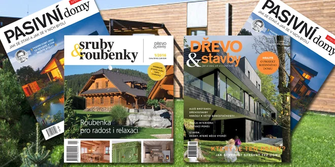 Předplatné DŘEVO&stavby nebo sruby&roubenky