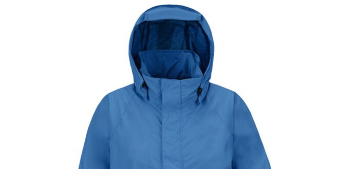 Pánská modrá funkční bunda s kapucí Maier