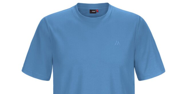 Pánské modré funkční tričko s krátkým rukávem Maier