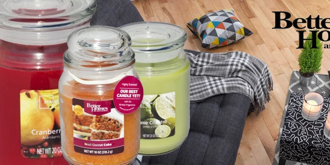 Provoňte byt aromatickými svíčkami Better Homes