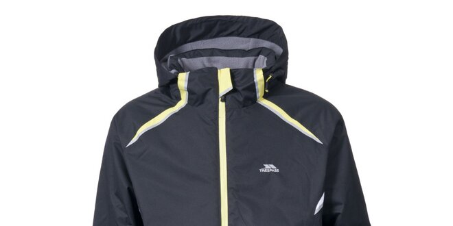 Pánská lyžařská bunda v černé barvě Trespass