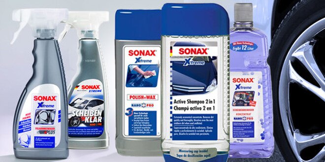 Balíček profesionální autokosmetiky SONAX Xtreme