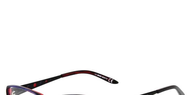 Dámské černé brýle s červenými detaily Miss Sixty