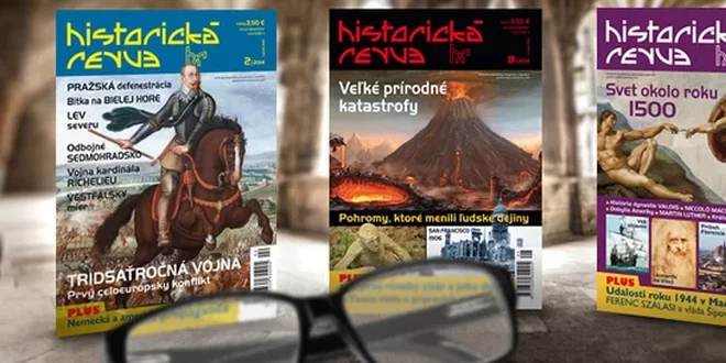 1/2 roční nebo roční předplatné časopisu Historická Revue