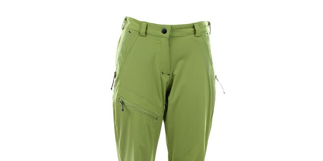 Dámské světle zelené funkční kalhoty Trimm