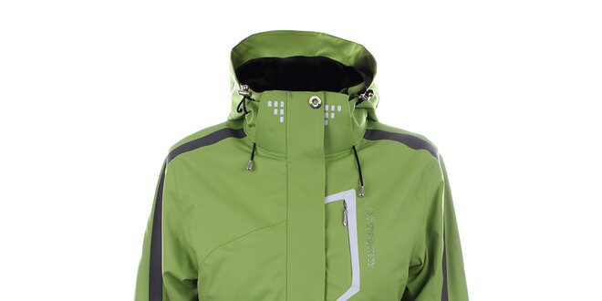 Dámská světle zelená lyžařská bunda Trimm