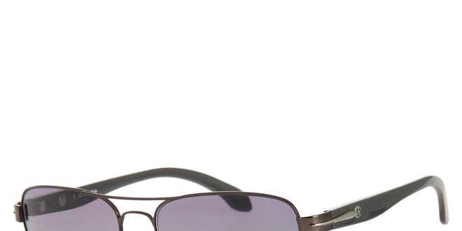 Pánské hnědo-černé sluneční brýle Calvin Klein