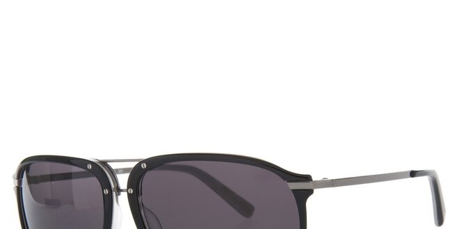 Pánské černé sluneční brýle Calvin Klein s polarizovanými skly