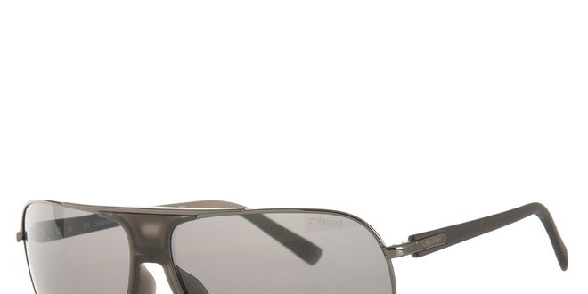 Pánské šedé sluneční brýle Calvin Klein s polarizovanými skly