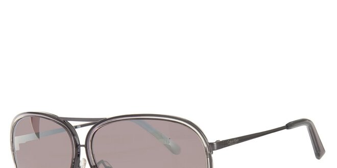 Pánské šedé sluneční brýle Calvin Klein