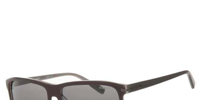Pánské tmavě hnědé sluneční brýle Calvin Klein
