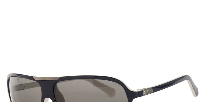 Pánské tmavě modré sluneční brýle Calvin Klein