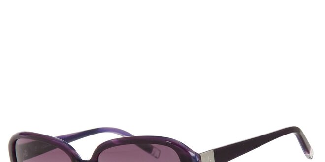Dámské tmavě fialové sluneční brýle Calvin Klein