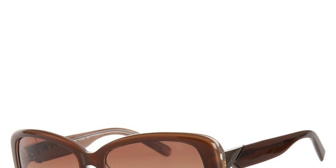 Dámské karamelové sluneční brýle Calvin Klein