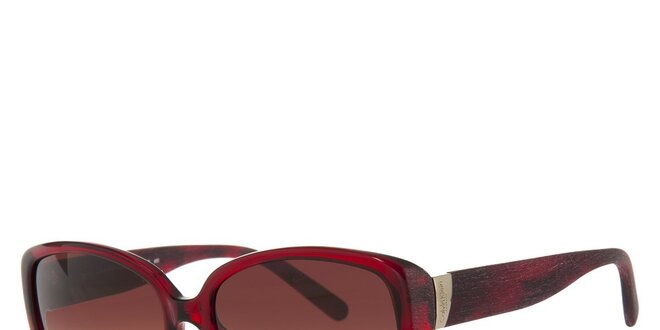 Dámské červené sluneční brýle Calvin Klein