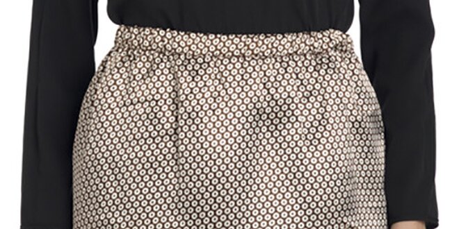 Dámská vzorovaná lesklá sukně do pasu Compania Fantastica