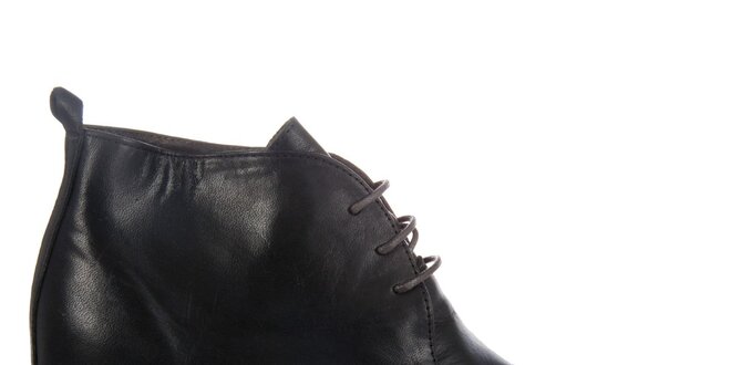 Dámské černé kotníkové boty Hudson