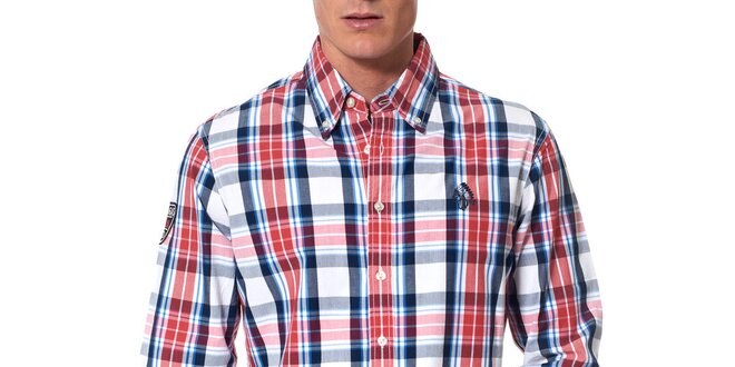 Pánská barevně pruhovaná bavlněná košile Paul Stragas
