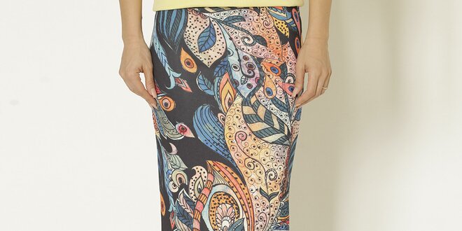 Dámská sukně s barevným vzorem Chaser