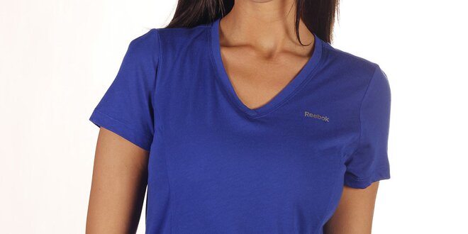 Dámské modré kombinované tričko Reebok