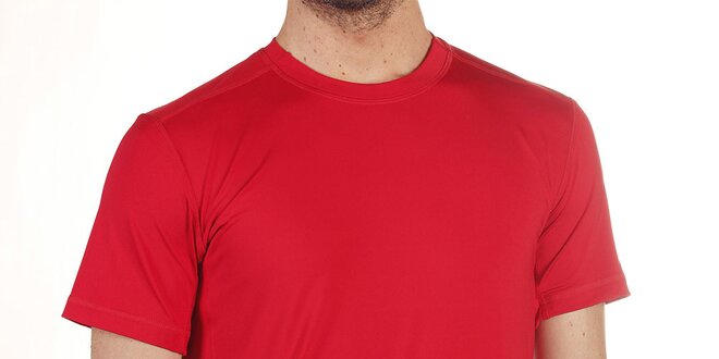 Pánské červené elastické tričko Reebok