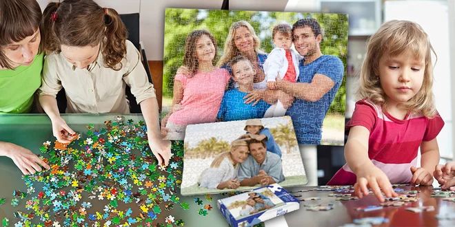 Puzzle s vlastní fotkou včetně poštovného