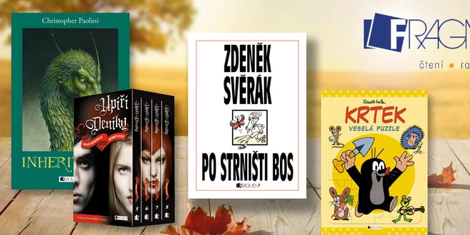 Sleva až 68 % na knihy Nakladatelství Fragment