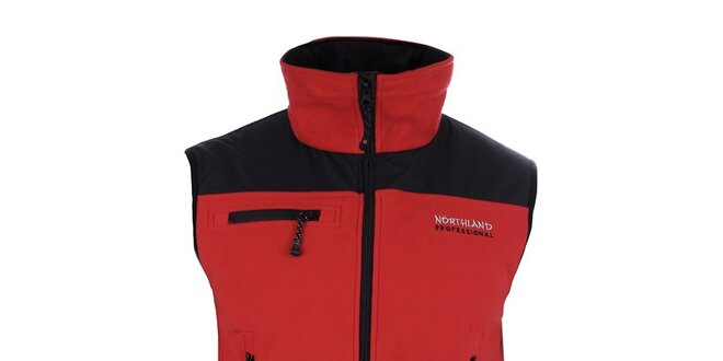 Pánská červená fleecová vesta Northland Professional