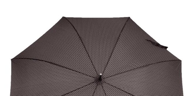 Pánský vystřelovací deštník s šedým vzorem Ferré Milano