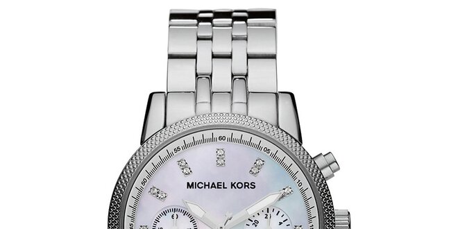 Dámské ocelové hodinky s kulatým ciferníkem Michael Kors