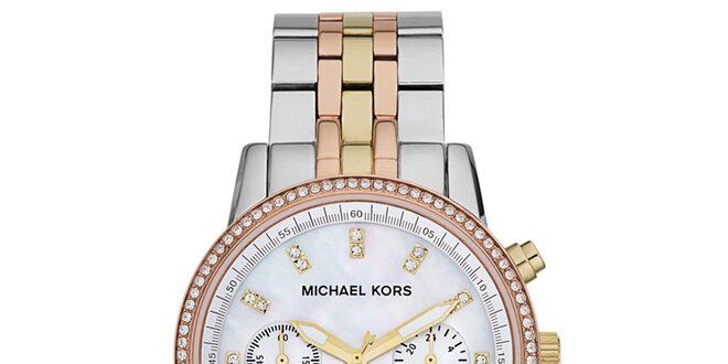 Dámské vícebarevné ocelové hodinky Michael Kors
