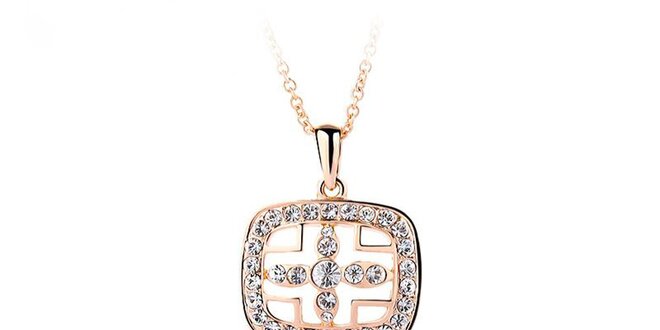Dámský pozlacený náhrdelník s klíčem Mileyna Accesories