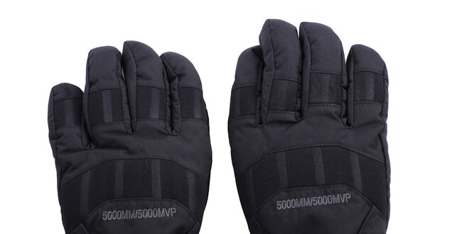 Černé lyžařské rukavice s membránou Authority