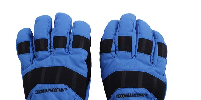 Modré rukavice s černými prvky Authority