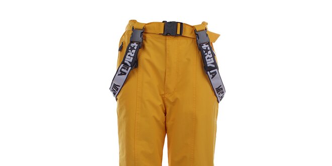 Dámské oranžové lyžařské kalhoty Authority