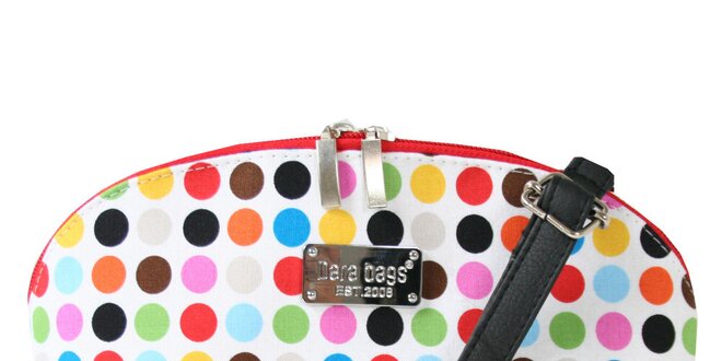 Dámská menší kabelka s barevnými puntíky Dara Bags